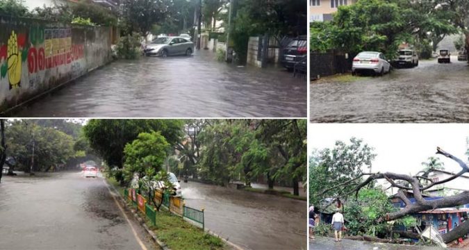 കേരളത്തിൽ കനത്ത മഴ തുടരുന്നു; ജാഗ്രത നിർദ്ദേശം