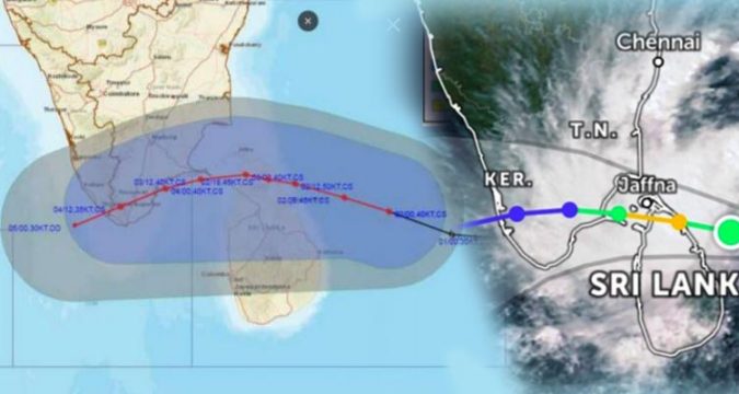 ബുറെവി ചുഴലിക്കാറ്റ്: ശക്മായ മഴയ്ക്ക് സാധ്യത, ജാഗ്രത പാലിക്കണം